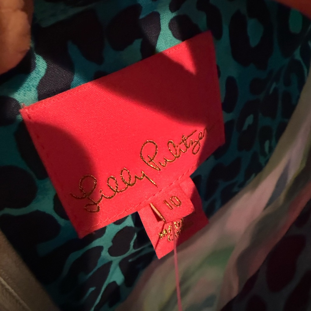 Lilly Pulitzer Adrena shift pop up Lilly’s party PA dress - Picture 4 of 7